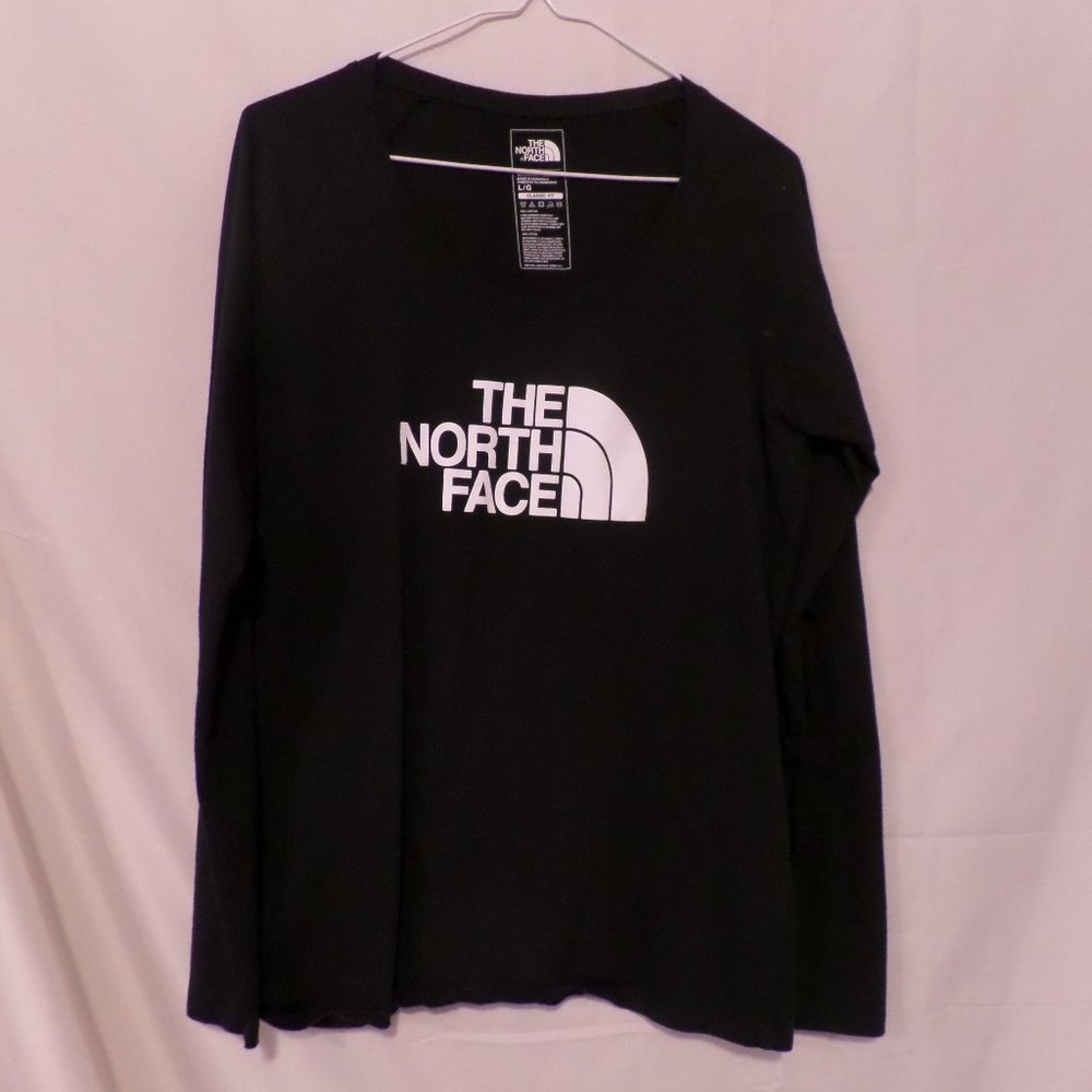 The North Face Women’s Long Sleeve Half Dome Scoop Neck – Size L